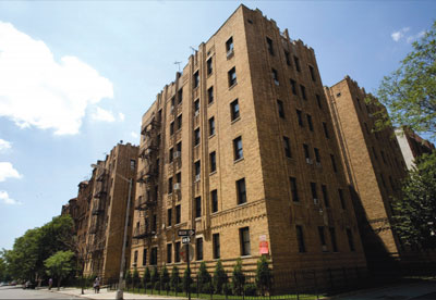 A Shamah Properties-owned/managed building in Flatbush, Brooklyn.
